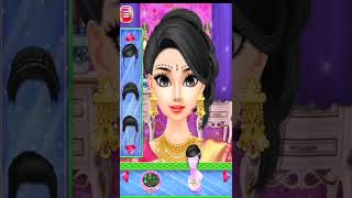 South Indian Princess Wedding Beauty Salon Game|New South Indian los/android Gameplay |  #shorts screenshot 3