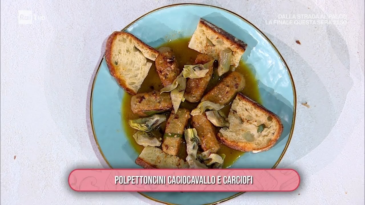 Polpettoncini caciocavallo e carciofi -  È sempre mezzogiorno 07/02/2025