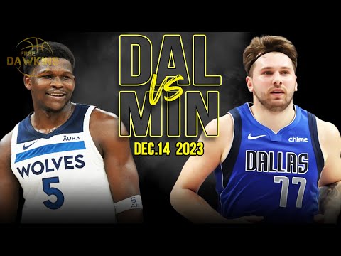 Dallas Mavericks vs Minnesota Timberwolves Full Game Highlights | Dec 14, 2023 | FreeDawkins