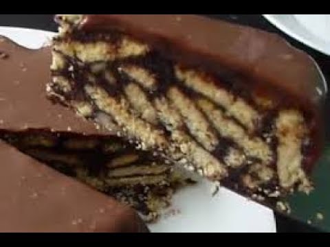 NO BAKE CHOCOLATE BISCUIT CAKE || BISCUIT CAKE RECIPE || #CANDIDBERRY