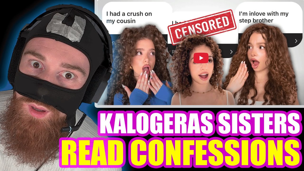 KALOGERAS SISTERS READ YOUR CONFESSIONS... (that's  just crazy) | UDYZYZ REACTION