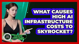 What Causes High AI Infrastructure Costs To Skyrocket? - AI and Machine Learning Explained