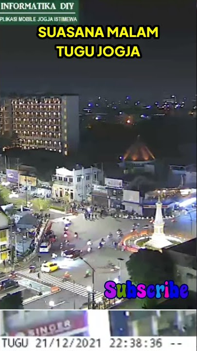 🔴Tugu Jogja Suasana Malam Hari Ini #jogja #tugujogja #shorts