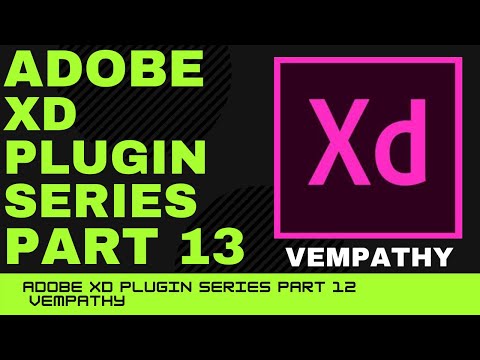 Adobe XD Tutorial | Login/Signup Page | Basic Course of UI/UX Design | Plugin part 11 (vempathy)