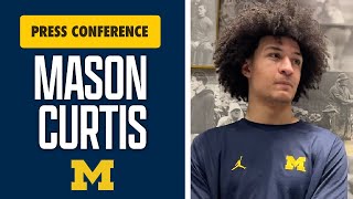 Mason Curtis On Bouncing Around Position To Position, Making Early Impact | Michigan Football