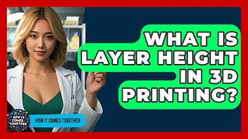 What Is Layer Height In 3D Printing? - How It Comes Together