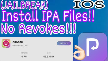 (JAILBREAK) How to Install IPA Files on IOS|No Revokes!!!