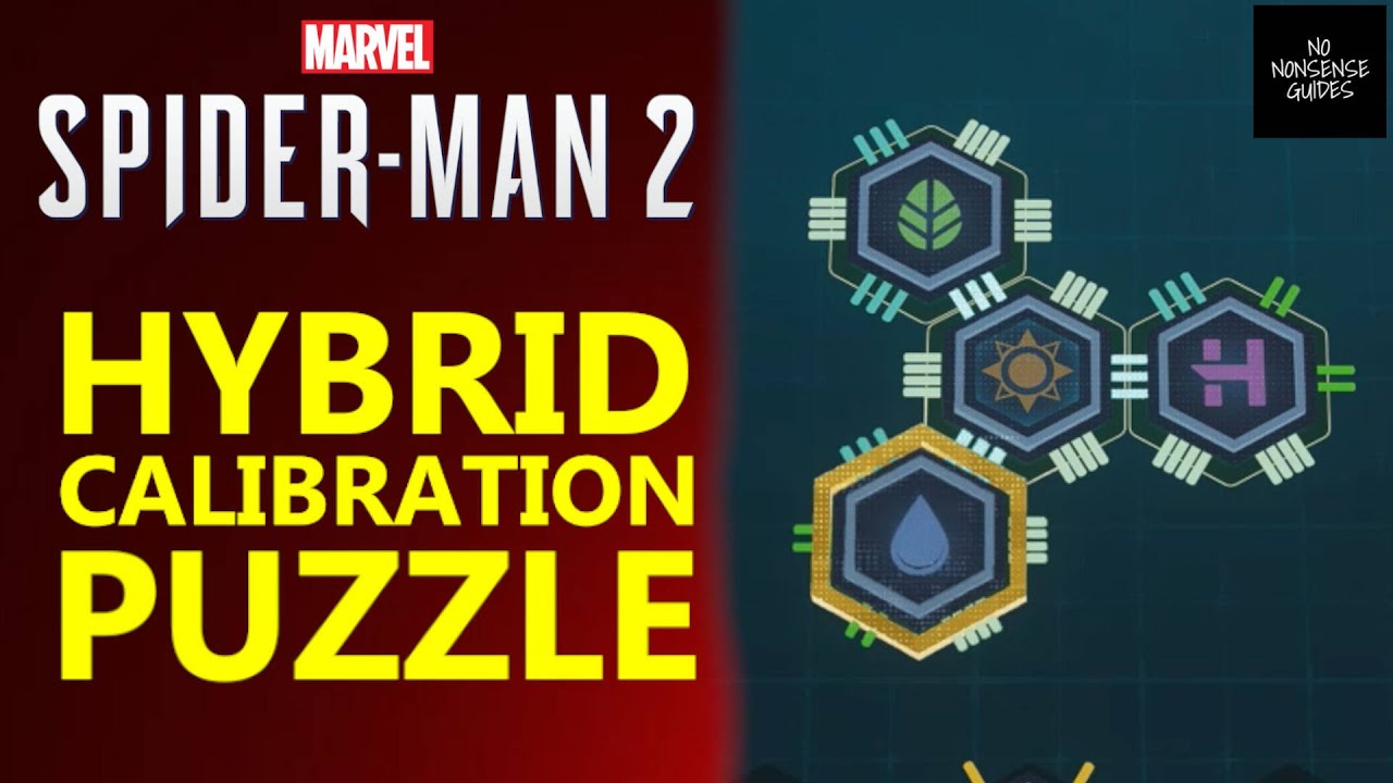 Spider Man 2 Hybrid Calibration Puzzle Solution - Plant Puzzle - Heal