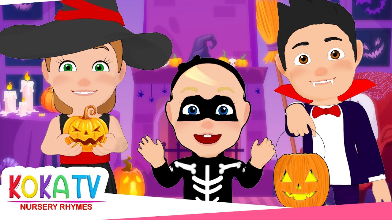 🎃 Halloween Candy Trick or Treat + More Nursery Rhymes & Kids Songs ...