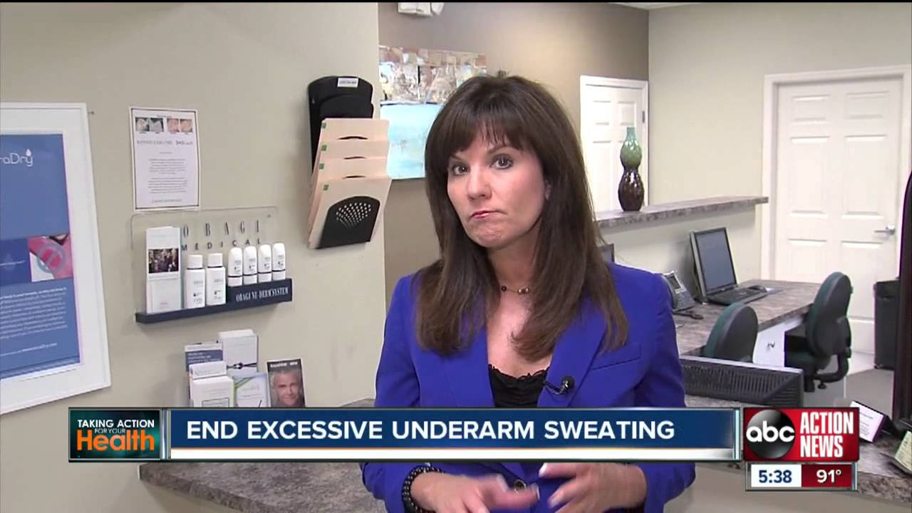 End excessive underarm sweating