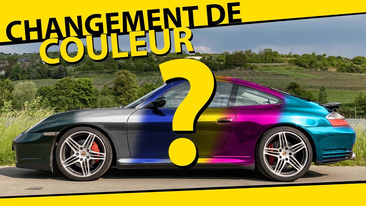 Un covering ou une peinture ? Le changement de couleur de ma 996. 