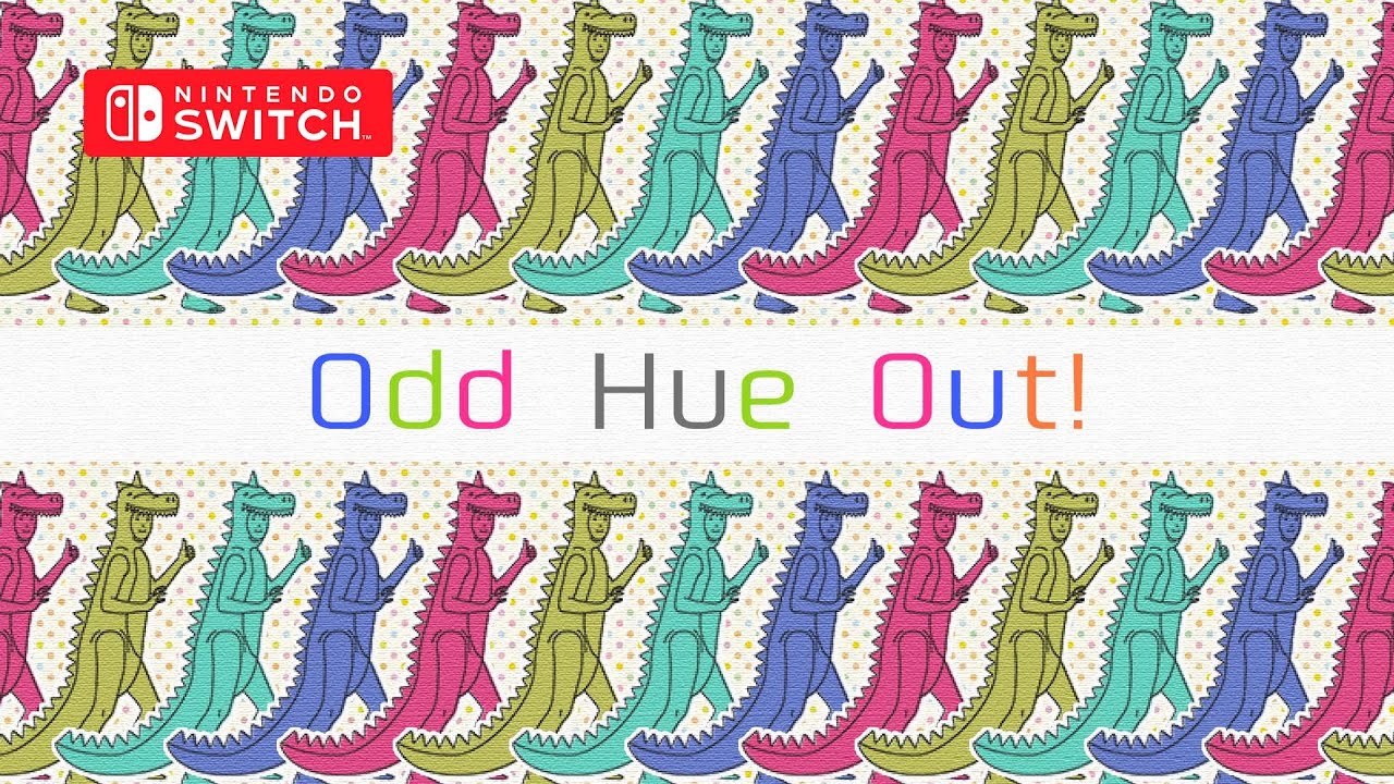 Odd Hue Out! Gameplay Nintendo Switch