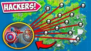 INSANE *CHEATER* SQUAD BANNED LIVE!! - Fortnite Funny Fails and WTF Moments! #971