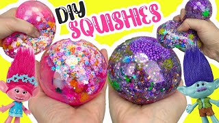 Trolls Band Together Movie DIY Squishies with Squishy Maker with Poppy and Branch Dolls!