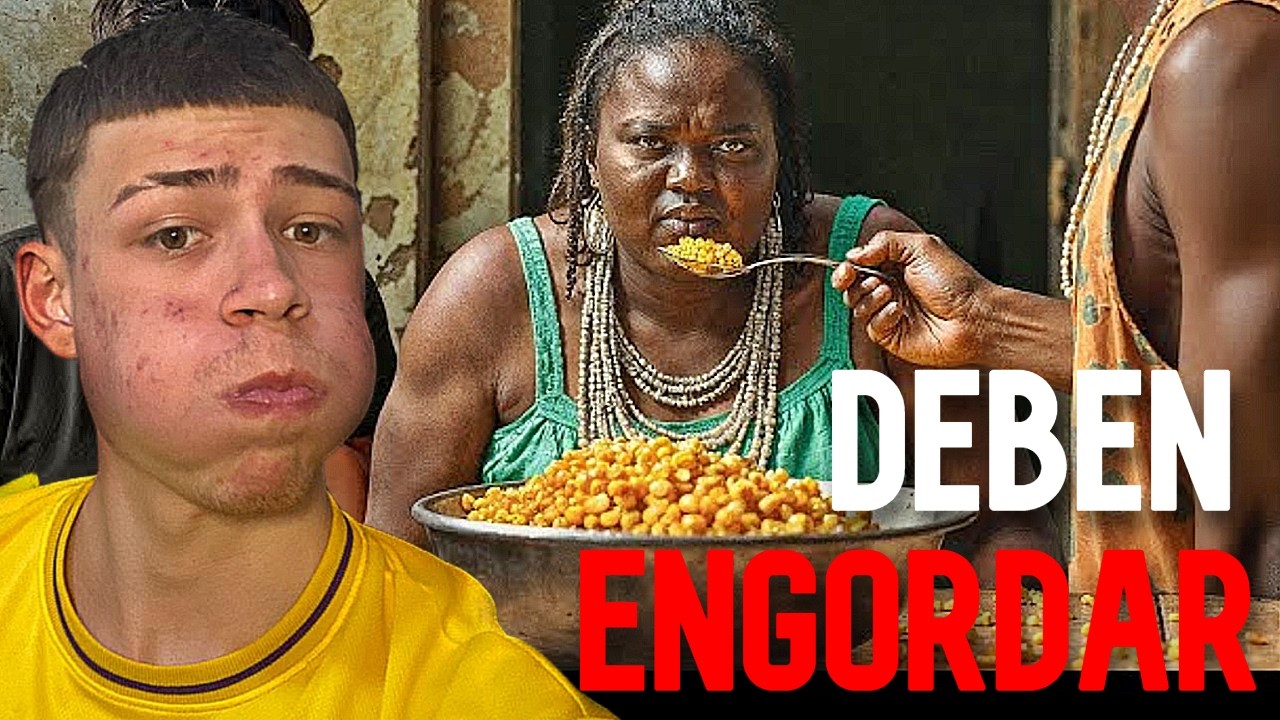 Así es la VIDA de las niñas OBLIGADAS a ENGORDAR para casarse 😨 Realidad impactante