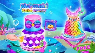 Mermaid Cake Decorating – Make Cakes Game by FunPop screenshot 4