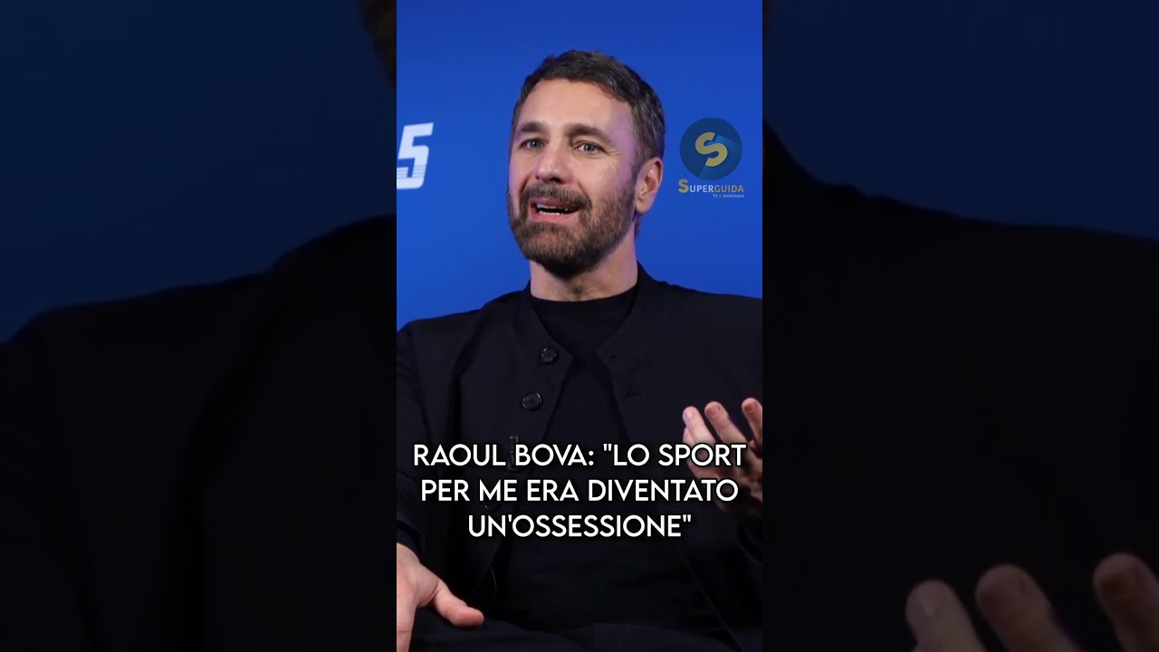 Raoul Bova, da ex sportivo, racconta il suo rapporto con lo sport che era diventato quasi malato