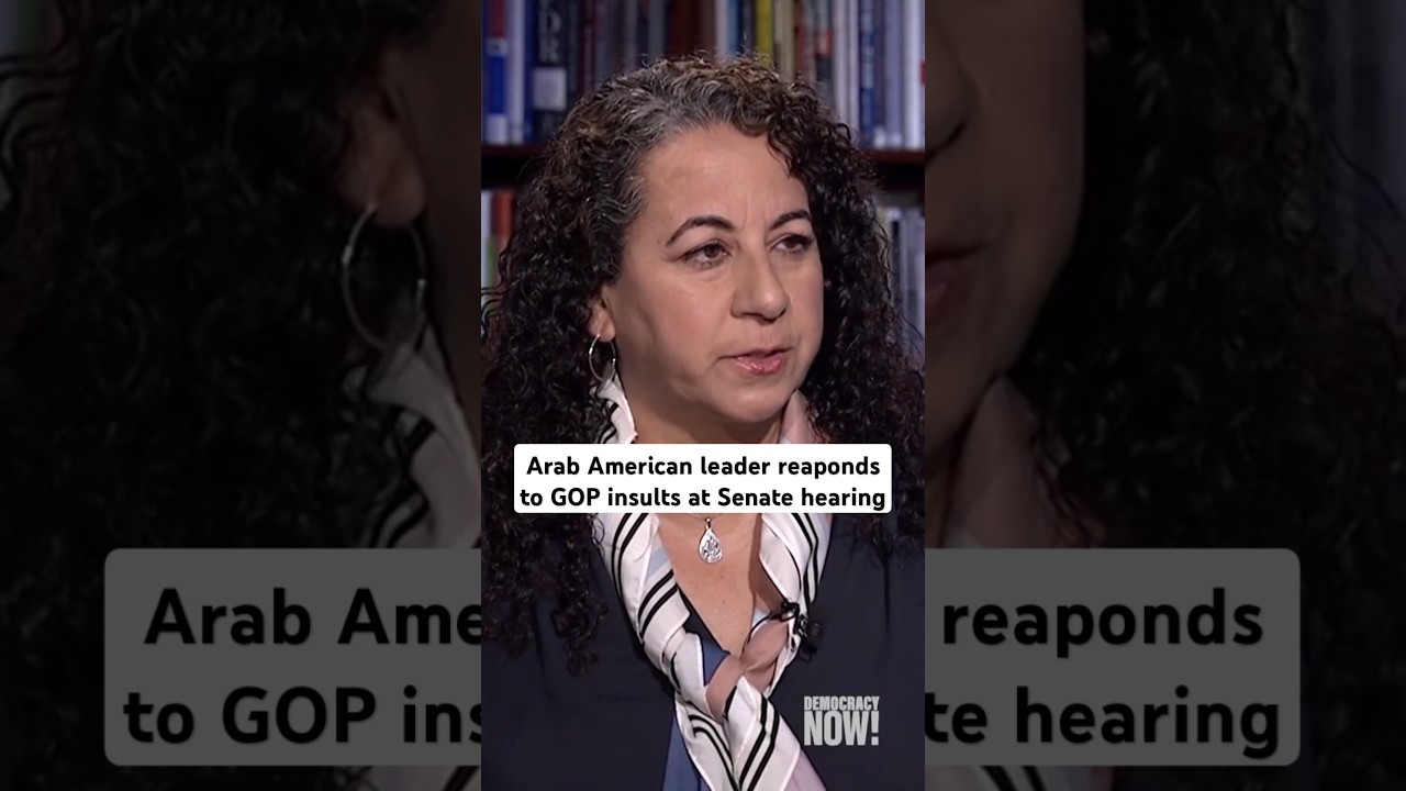 Republican senator insults Arab American leader at hearing on hate crimes