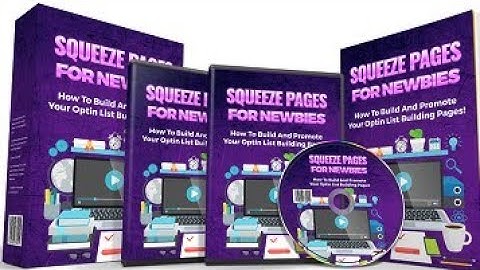 Earn 40K monthly With Squeeze Pages For Newbies Free Video