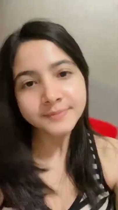 cewek tiktok cantik ini ngucapin tidur sayang