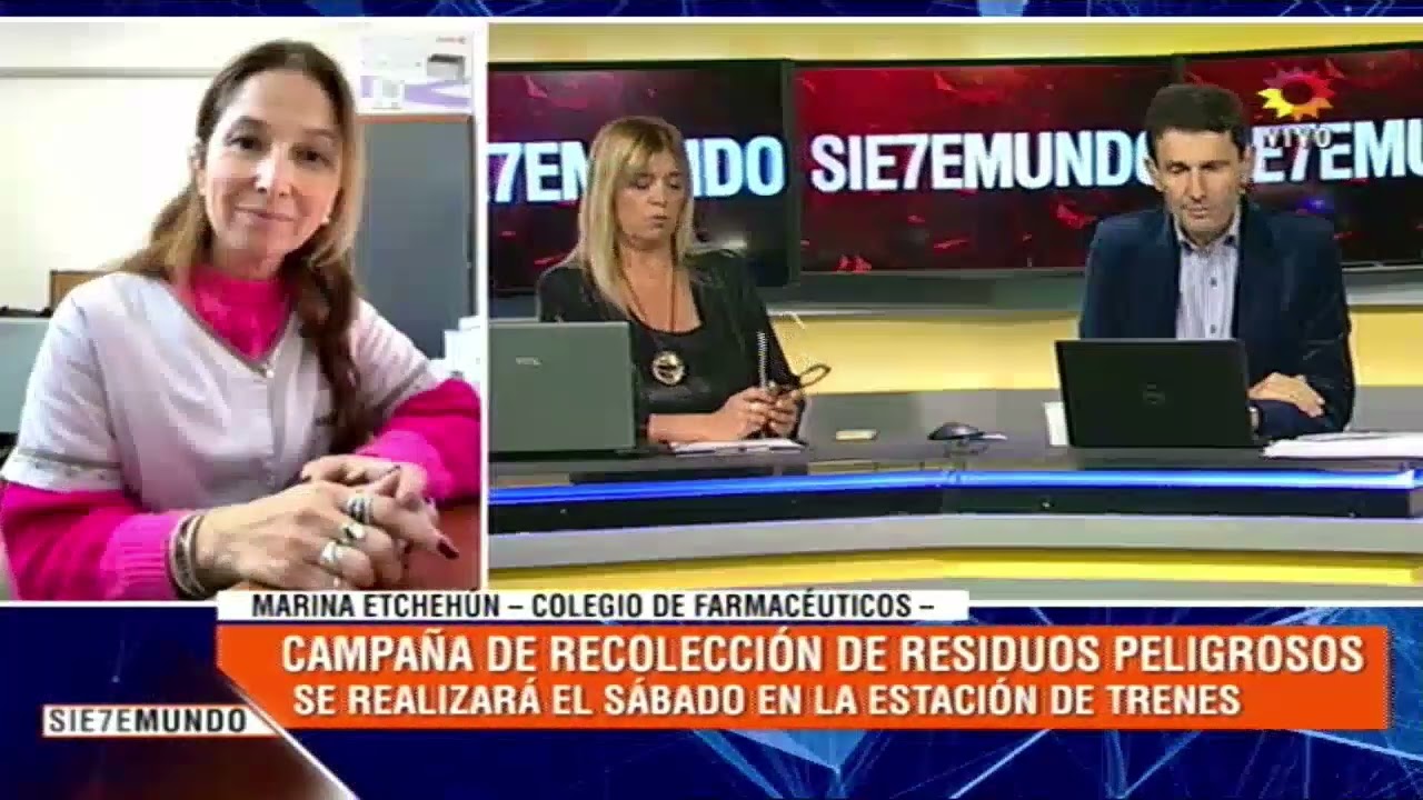 Campaña de recolección de residuos peligrosos