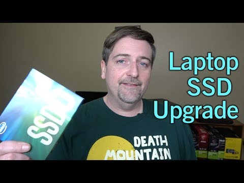 Laptop SSD Upgrade - How to install NVME SSD ( Intel 660p 1TB ) in Overpowered 17 Gaming Laptop