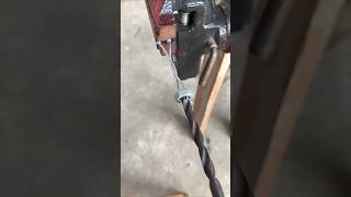 Steel Wire Stripping Tips Easy Fast Wire Work #tools #wire #shortsfeed