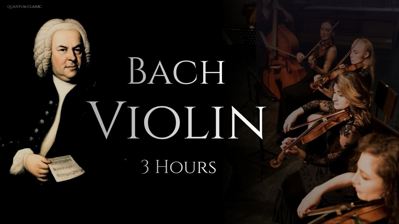 Bach’s Most Beautiful Violin Concertos | 3 Hours of Timeless Masterpieces
