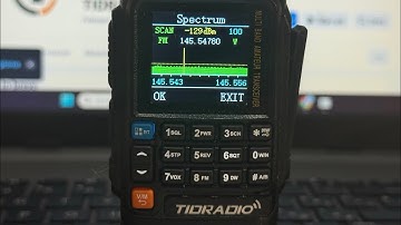 Tidradio TD H3 Plus spectrum analyzer now gets serious new Firmware V1.0.41