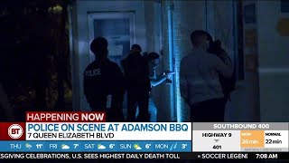 Police change locks on Etobicoke BBQ joint breaking COVID lockdown rules