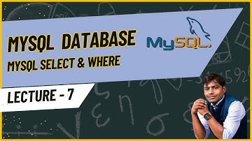 SQL lecture - 7 | Select & Where | NMD PVT LTD