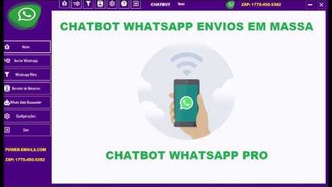 ✅ 🚀ENVIE MENSAGEM COM CHATBOT WHATSAPP EM MASSA🚀✅
