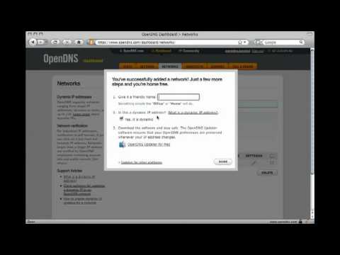 How to Setup OpenDNS on a Network - YouTube