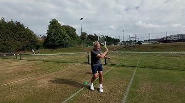 Derek Moore LTA level 1 ready position demo