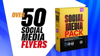 Download over 50 Viral Social Media Flyers – Design Smarter, Not Harder screenshot 1