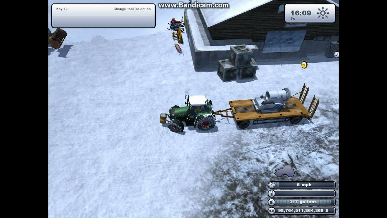 Ski Region Simulator 2012 Transporting A Snow Cannon Back From inside How To Mod Ski Region Simulator 2012