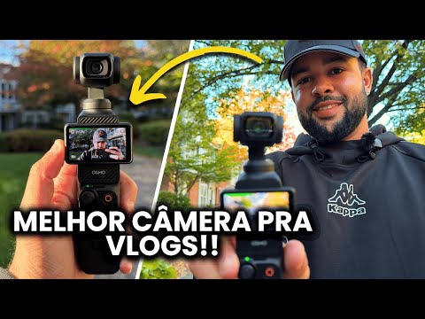Comprei a MELHOR câmera pra Vlogs em 2025 | DJI Osmo Pocket 3