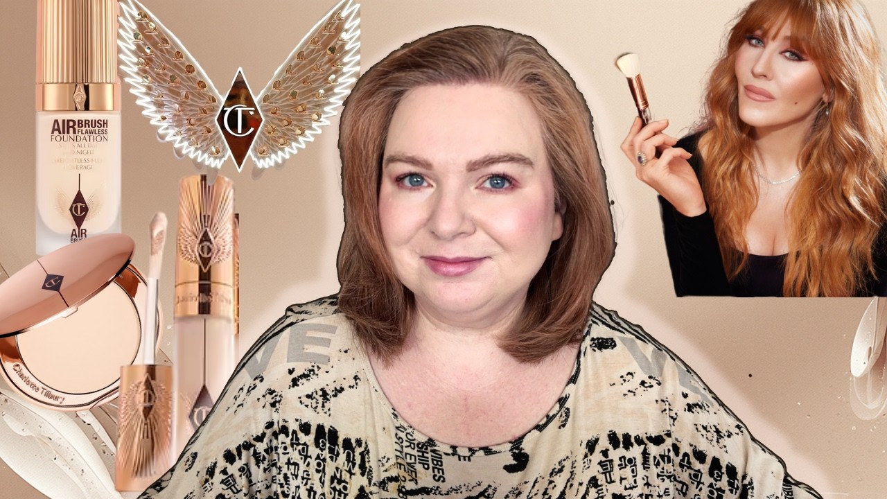 CHARLOTTE TILBURY AIRBRUSH FLAWLESS BLUR KOREKTOR I PODKŁAD W AKCJI 💫🌟