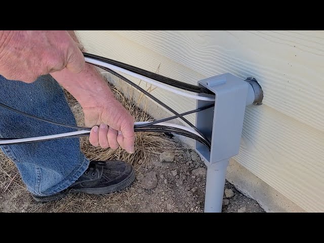 The Easiest Way To Pull Large Gauge Electrical Wires Through