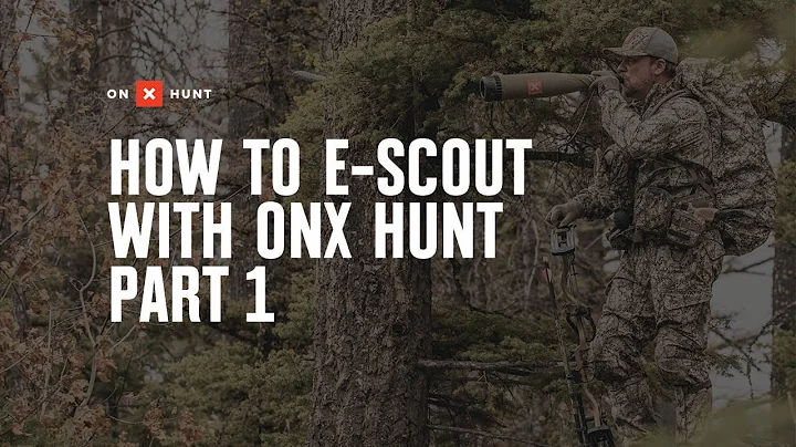 How to E-scout Using onX Hunt- with Cody Rich Part 1: Sharpening The Axe