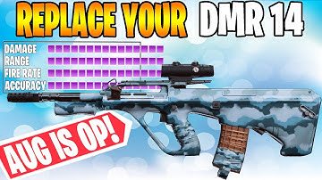 ✅ BEST AUG No Recoil Warzone Rebirth Class Setup AUG vs DMR NERF COD Cold War Burst Tactical Rifle