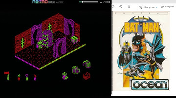 Batman [Disk] (Ocean Software) - Amstrad CPC 6128 - Retro Virtual Machine emulador