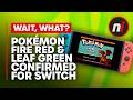 Pokémon Fire Red & Leaf Green Appear on Switch eShop