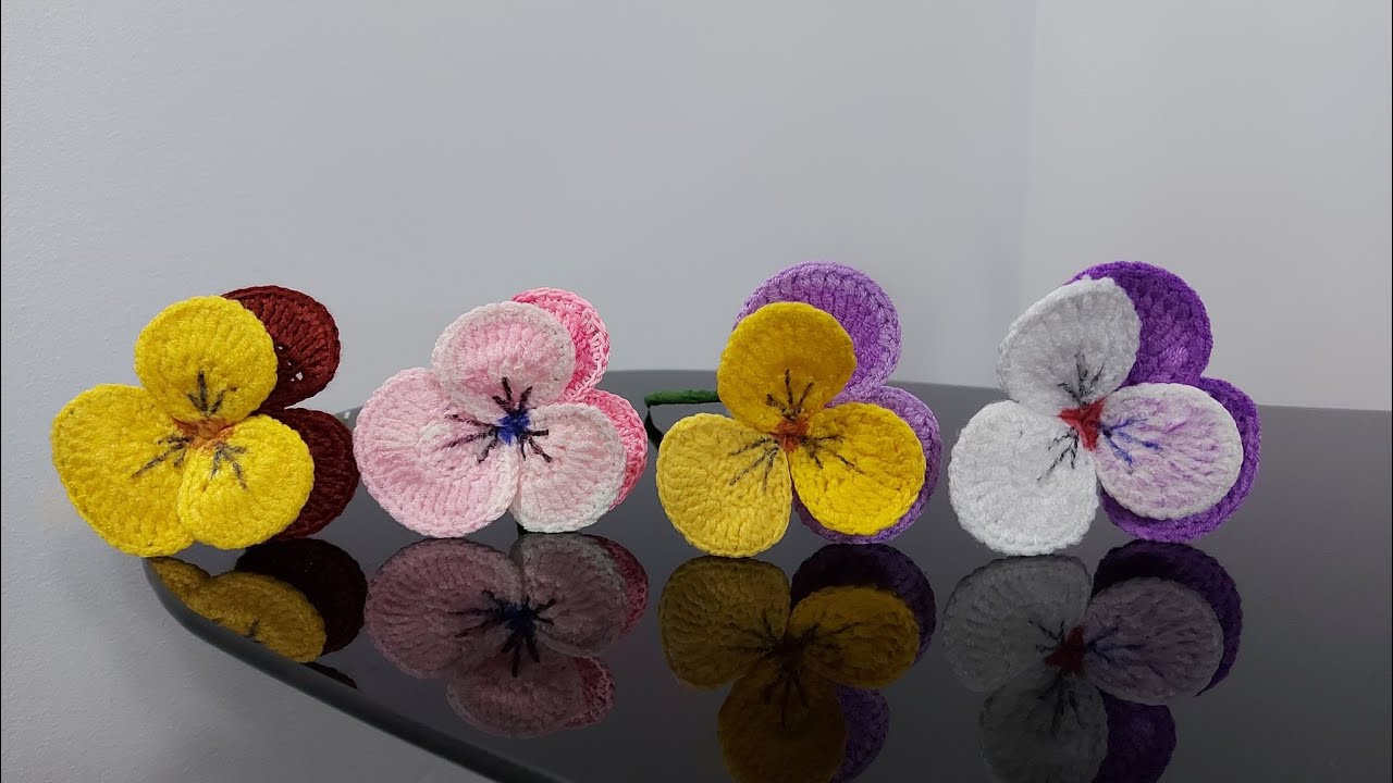 Panseluta crosetata/Pansy flower