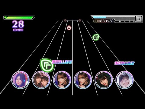 【乃木フェス】 Threefold choice -12th YEAR BIRTHDAY LIVE ver- （EXPERT/Lv.18） Full Excellent