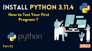 Celebrity Download and Install Python3 Latest Release on Windows | Run your First Python Program on Shell | Profile