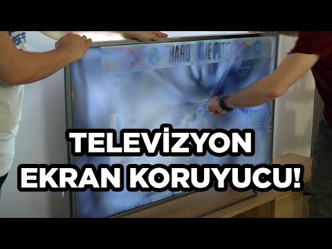 YUMRUK ATTIK KIRAMADIK - Televizyon için ARMOR ekran koruyucu