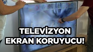 YUMRUK ATTIK KIRAMADIK - Televizyon için ARMOR ekran koruyucu