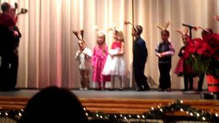 Xander Gage's first Christmas program