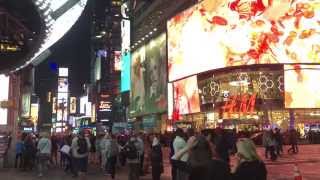 iPhone 6S Plus, Low Light Test in Times Square NYC